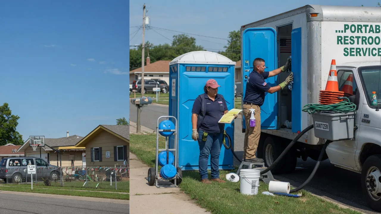Portable Toilet Rental in Mercer, ND near me